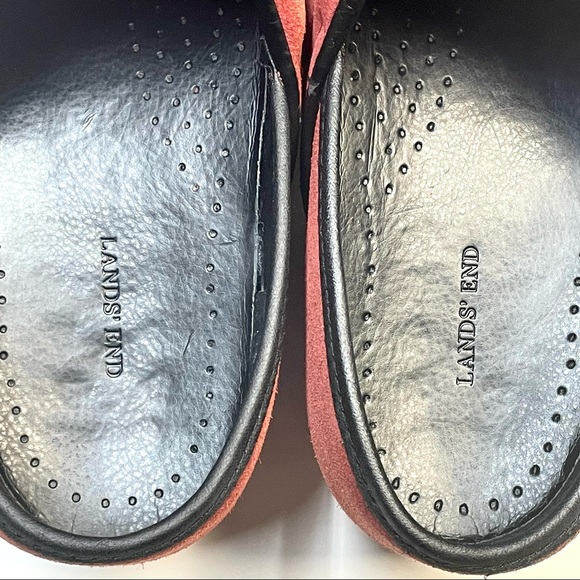 Lands’ End Women’s Suede Slip On Clogs Mules 406614 Size 8B - Picture 6 of 16